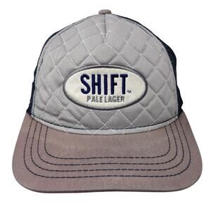 Shift Pale Lager Snapback Trucker Cap Multicolor One Size Adjustable Mesh Back